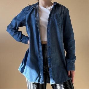 Tommy Hilfiger denim button down shirt
